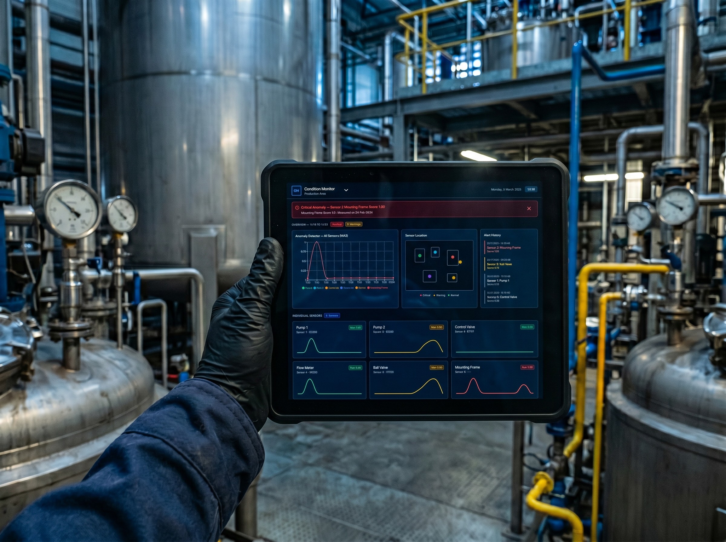 smart factory dashboard