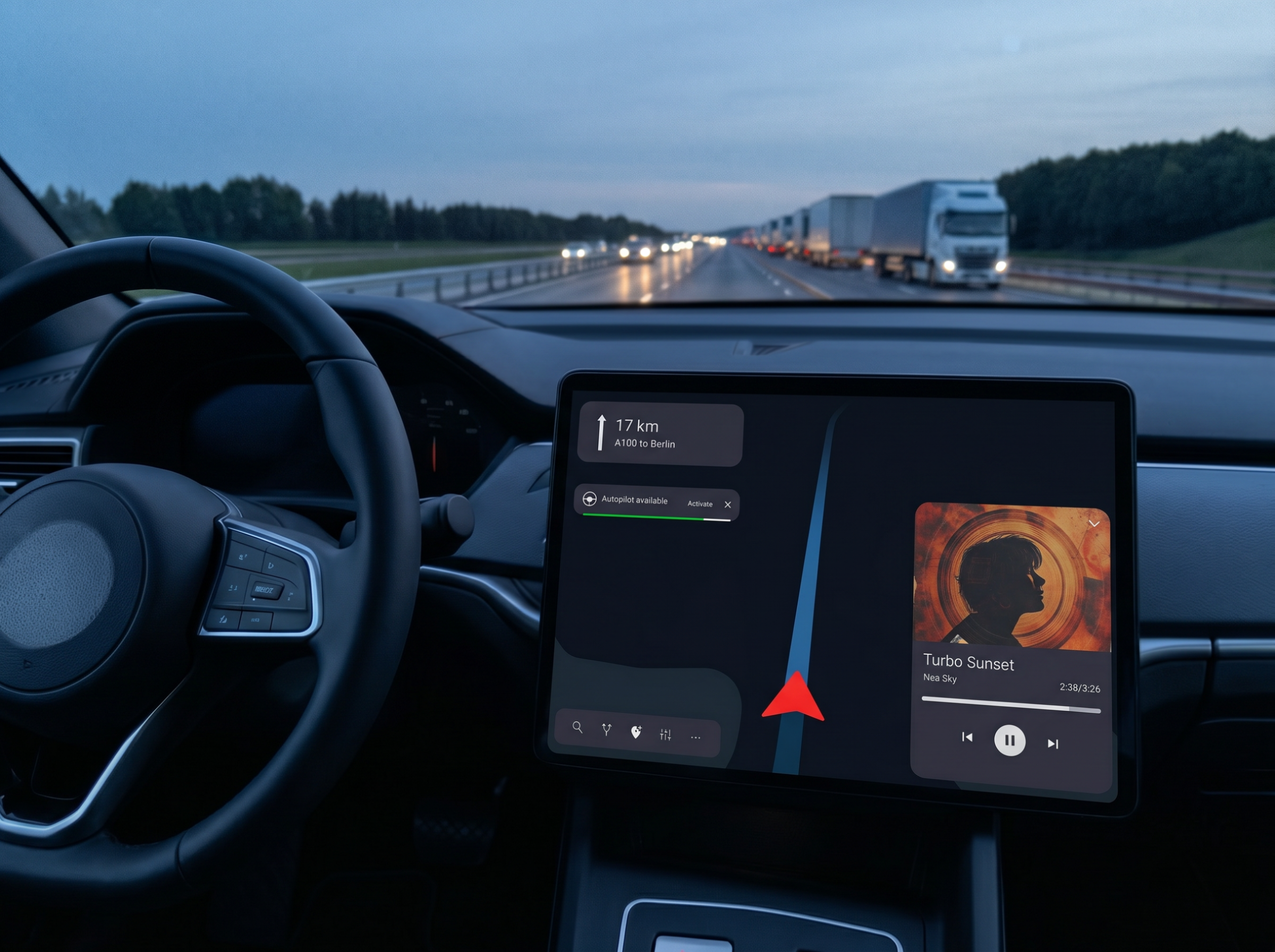 car infotainment system